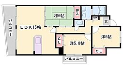 コーポ青山III 5階/-