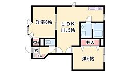 オマージュ壱番館 1階