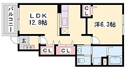 ピエデルモンテII 1階