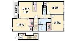 フレミールC 2階