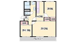 西夢前台ハイツ 5階/-