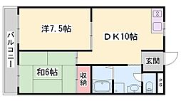 サニーハイム東出口 1階/-