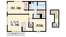 フォーリーフ・ヴィラ 2階/-