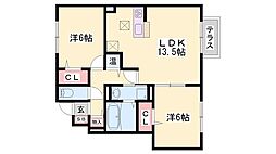 セジュールＭ・青山西 1階