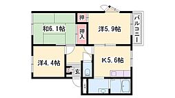 フレグランス竜山A・C 1階