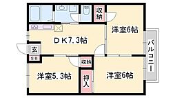 サンライズ青山 2階/-