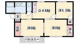 グリーンコーポ中 2階