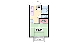 河原サンハイツ C棟 2階/-