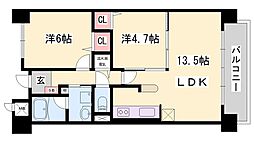 ラフィネ・Ｋ 4階/-