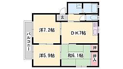 シャーメゾン寿 八番館 2階