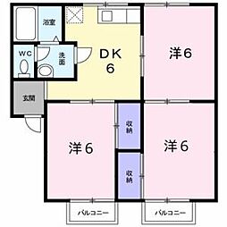 🉐敷金礼金0円！🉐中尾弐番館Ｂ棟