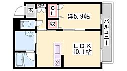 シャーメゾンエトワール 1階/-