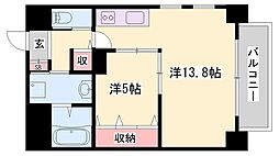 LIFETOWN3 1LDKの間取図画像