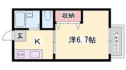 ハイツしらさぎ B棟 2階