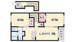エスペランサ 2階/-