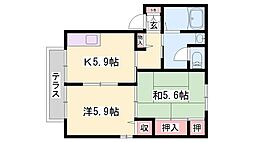 フォレスタ森本 2階