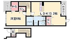 ヤエステージ 1LDKの間取図画像