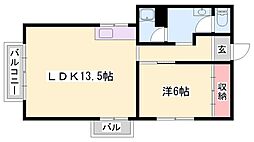 三景コーポ 1階/-