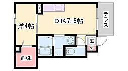 クレセント 1階/-