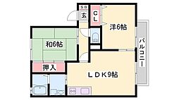 ファミールコート・KA棟 2LDKの間取図画像