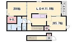 ヌォーヴォ・ドラーゴI 2階/-
