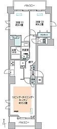 アトラス練馬 2LDKの間取図画像