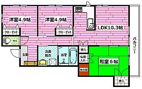 旭  ｜ 広島県広島市安佐南区緑井1丁目（賃貸アパート3LDK・2階・65.88㎡） その2