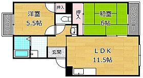 ダブルツリー1番館  ｜ 大阪府枚方市長尾家具町２丁目（賃貸マンション2LDK・3階・53.50㎡） その2