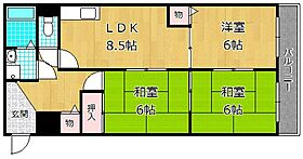 コロナード長尾  ｜ 大阪府枚方市長尾西町１丁目（賃貸マンション3LDK・4階・56.00㎡） その2