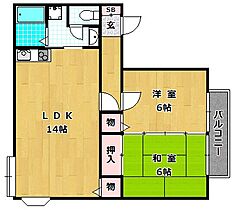 River　Land　Joy E棟  ｜ 大阪府枚方市津田駅前１丁目（賃貸アパート2LDK・1階・52.84㎡） その2