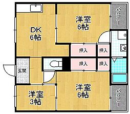 ビレッジハウス倉治 3階