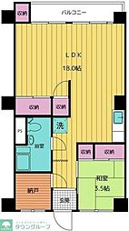 間取図画像 1SLDK