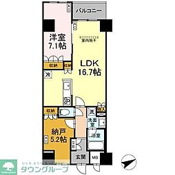 間取図画像 1SLDK