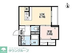 robot home 八広 1LDKの間取図画像