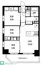 アーバンパーク立石 3LDKの間取図画像
