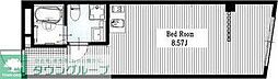 trias.k ワンルームの間取図画像