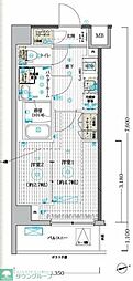 MAXIVCROSお花茶屋 2Kの間取図画像