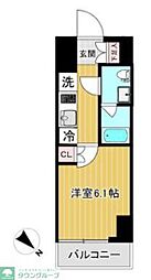 SHOKENResidence新小岩 1Kの間取図画像