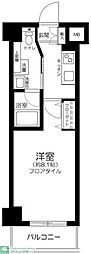 LEXE八広 1Kの間取図画像
