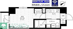 ステージファースト吾妻橋 1Kの間取図画像