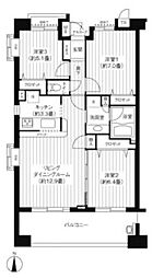 パークビューステージ東陽町 3LDKの間取図画像