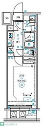 RELUXIA森下 1Kの間取図画像