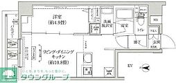 足立区西新井栄町3丁目マンション 1LDKの間取図画像