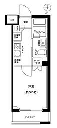 MA-RO立石レジデンス#R 1Kの間取図画像