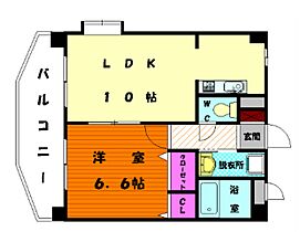 エトワール21 101 ｜ 福岡県福岡市東区下原４丁目（賃貸マンション1LDK・1階・39.30㎡） その2