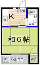 マイルーム参道Ａ棟 205 ｜ 福岡県福岡市東区香椎４丁目（賃貸アパート1K・2階・17.01㎡） その2