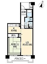 UR大久保  ｜ 千葉県習志野市本大久保2丁目（賃貸マンション1LDK・4階・53.70㎡） その2