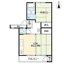 UR芝山  ｜ 千葉県船橋市芝山2丁目（賃貸マンション1LDK・6階・45.71㎡） その2