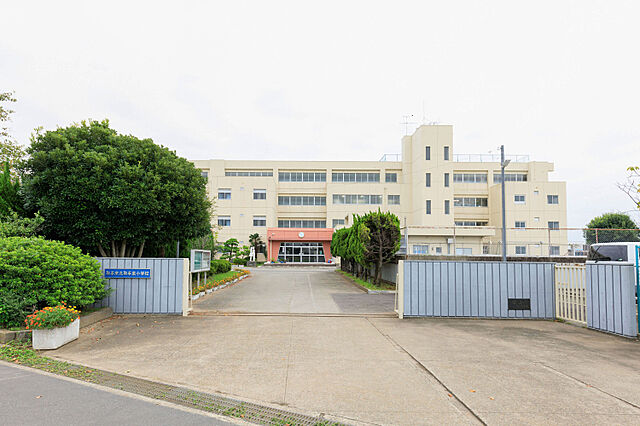 小学校「取手市立取手東小学校まで1234ｍ」
