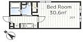 LAPiS西新宿1階12.2万円